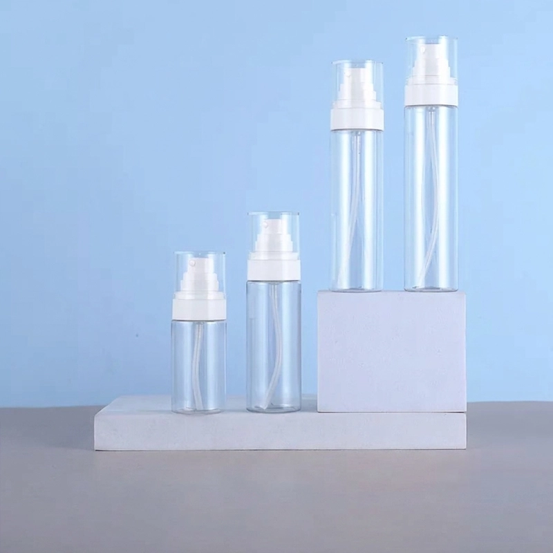 30–120 ml Kunststoff-Flachschulter-Sprühflasche für Toner